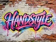 Handstyle graffiti art style preview